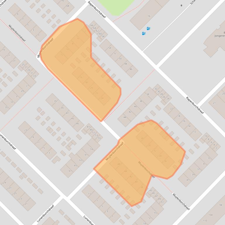 Kaart van postcodegebied 3562HD.