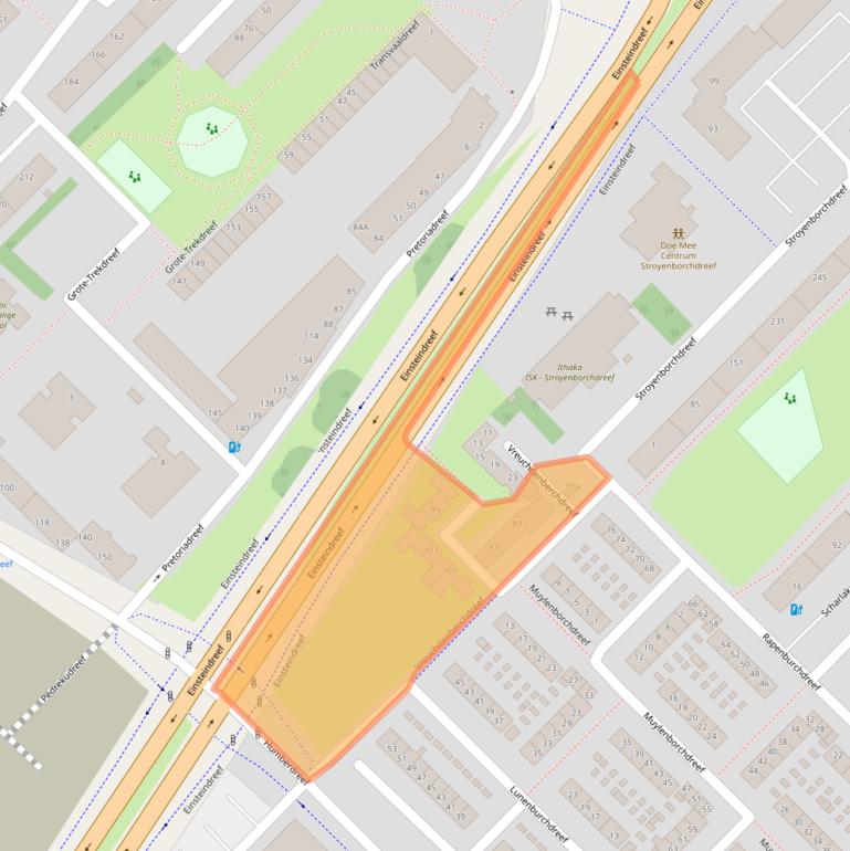 Kaart van postcodegebied 3562HL.