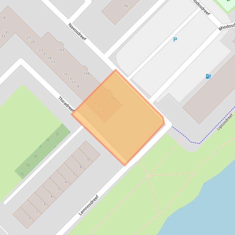 Kaart van postcodegebied 3562JG.