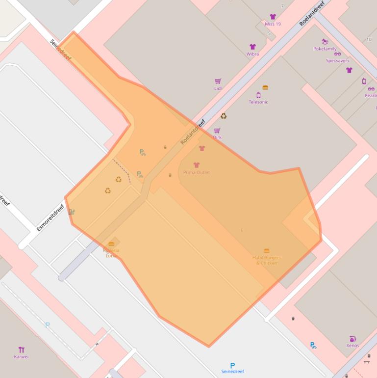 Kaart van postcodegebied 3562KN.