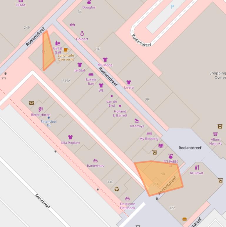 Kaart van postcodegebied 3562KS.