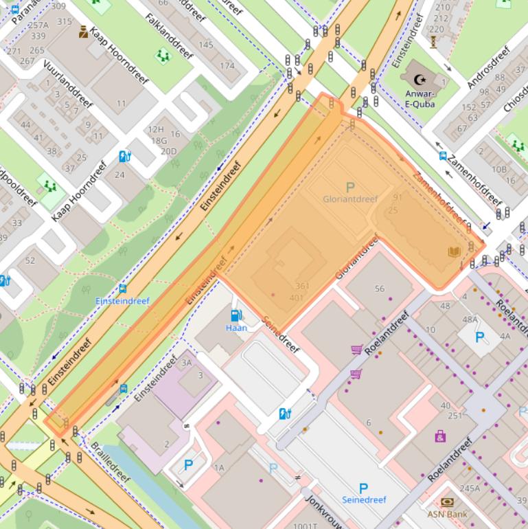 Kaart van postcodegebied 3562KW.