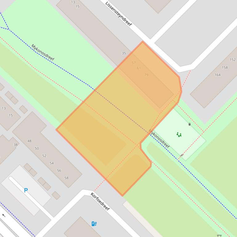 Kaart van postcodegebied 3562RK.