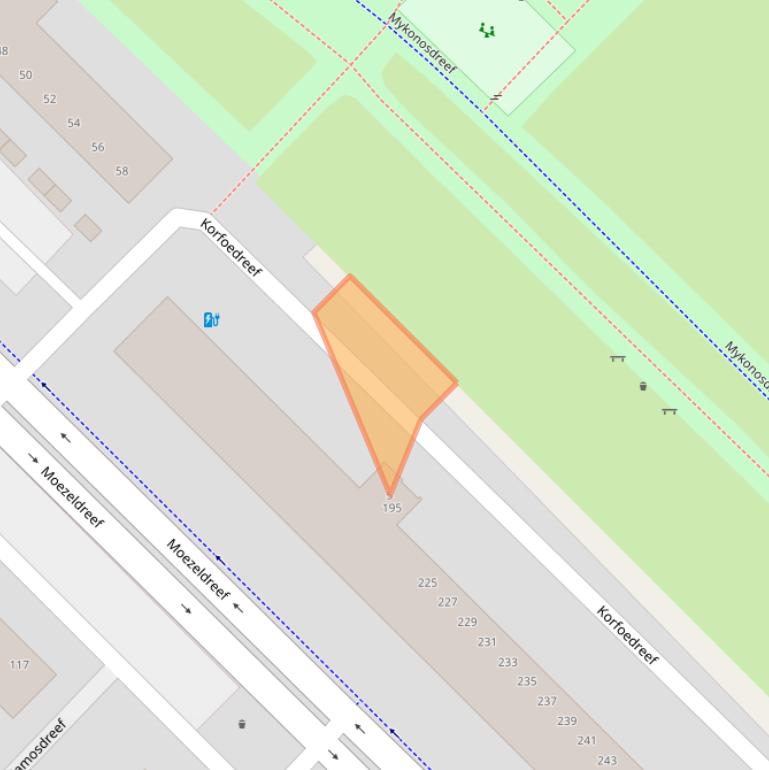 Kaart van postcodegebied 3562SB.