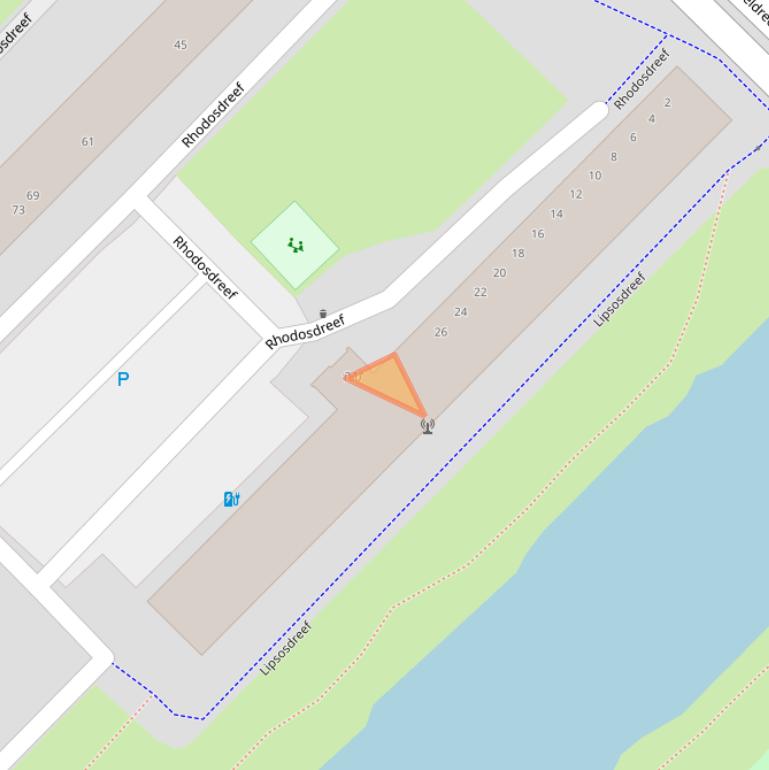 Kaart van postcodegebied 3562TH.