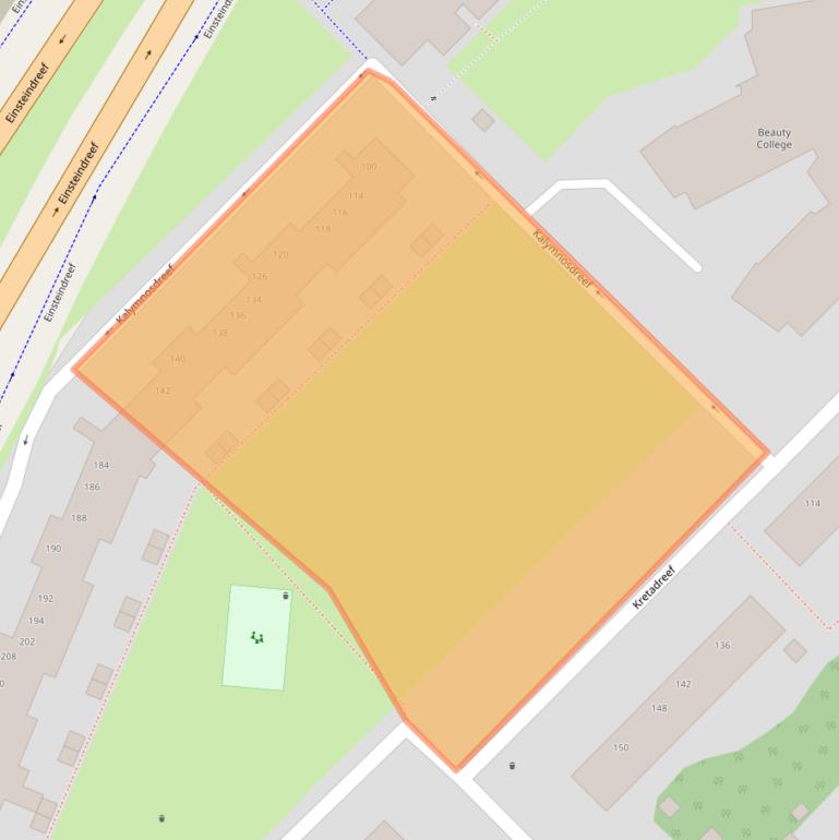 Kaart van postcodegebied 3562XM.