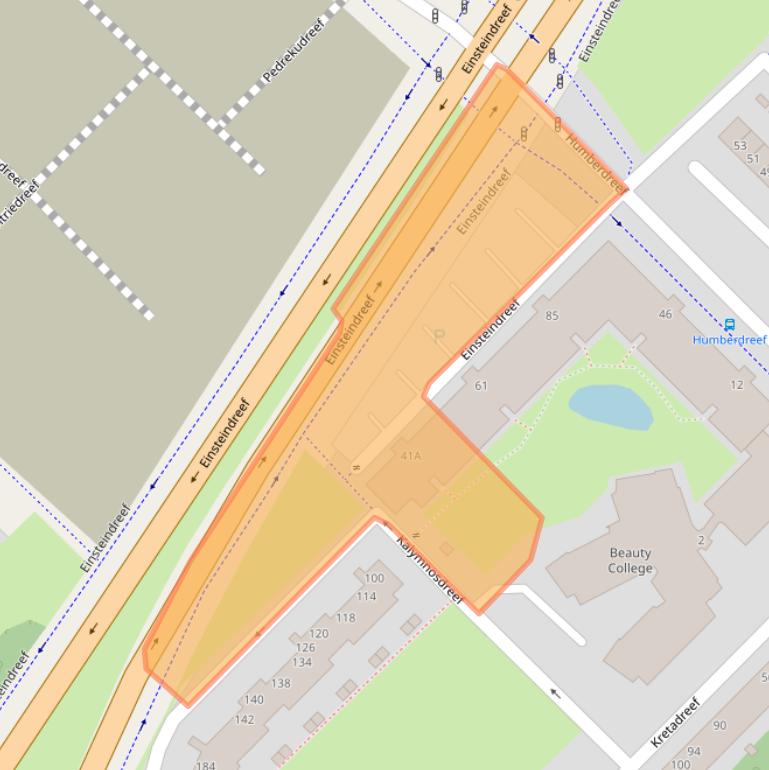 Kaart van postcodegebied 3562XR.