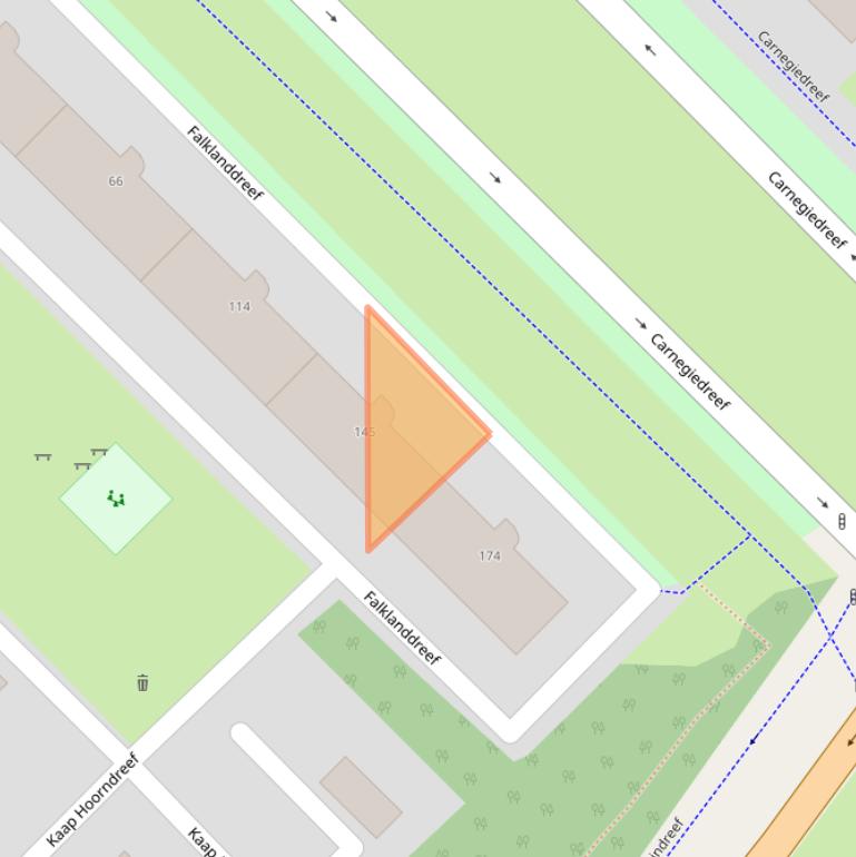 Kaart van postcodegebied 3563AM.