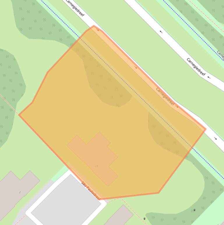 Kaart van postcodegebied 3563CN.