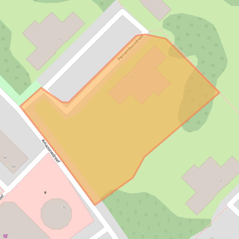 Kaart van postcodegebied 3563CT.