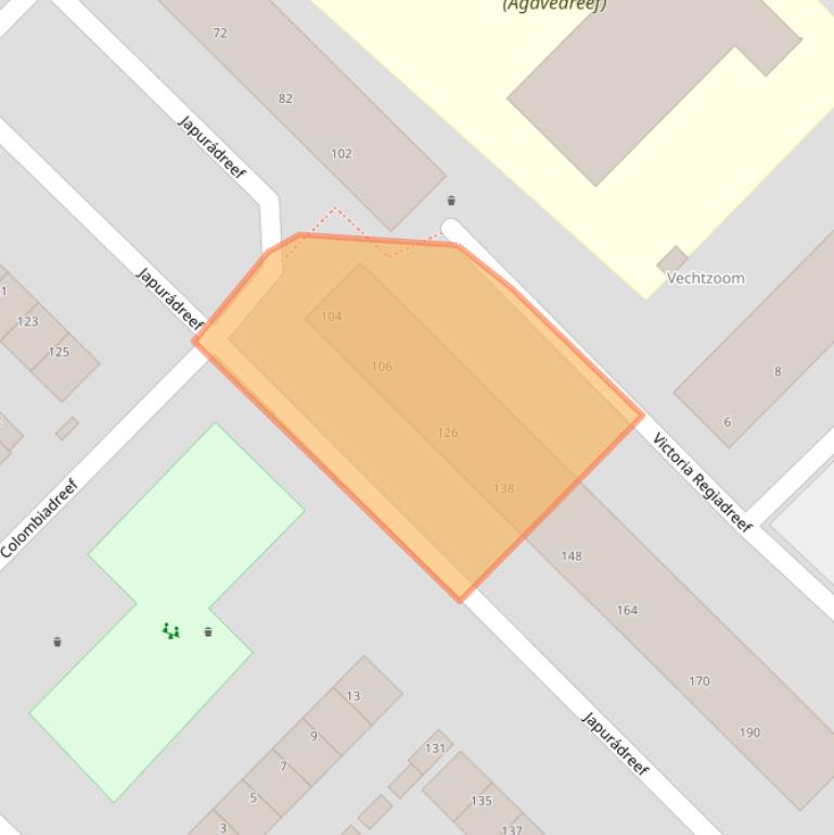 Kaart van postcodegebied 3563EG.