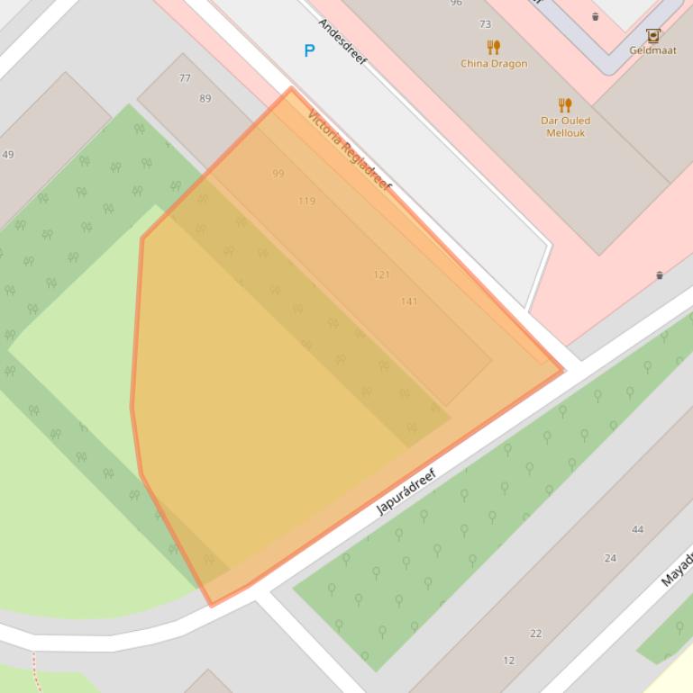 Kaart van postcodegebied 3563GG.