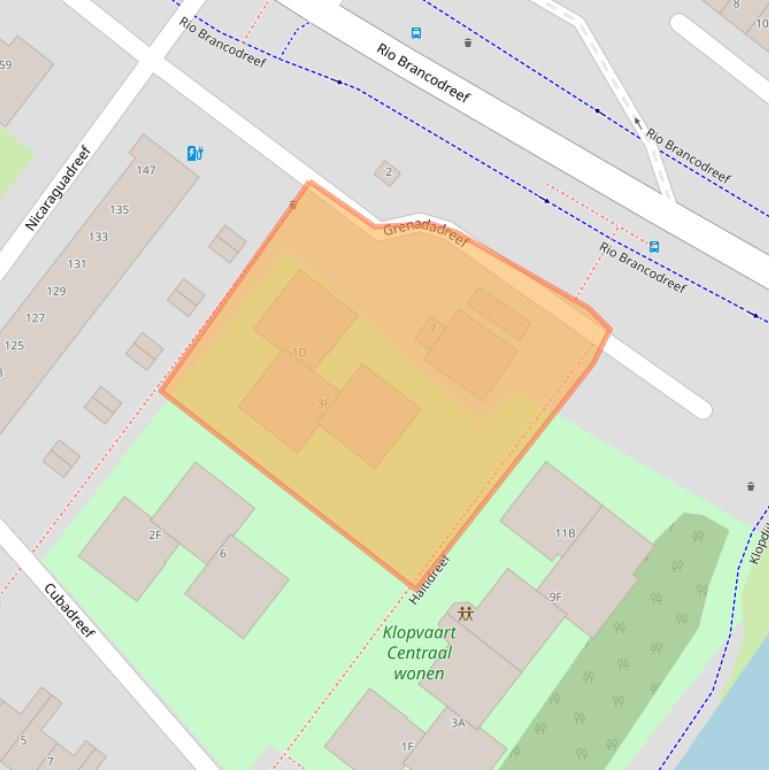 Kaart van postcodegebied 3563HE.