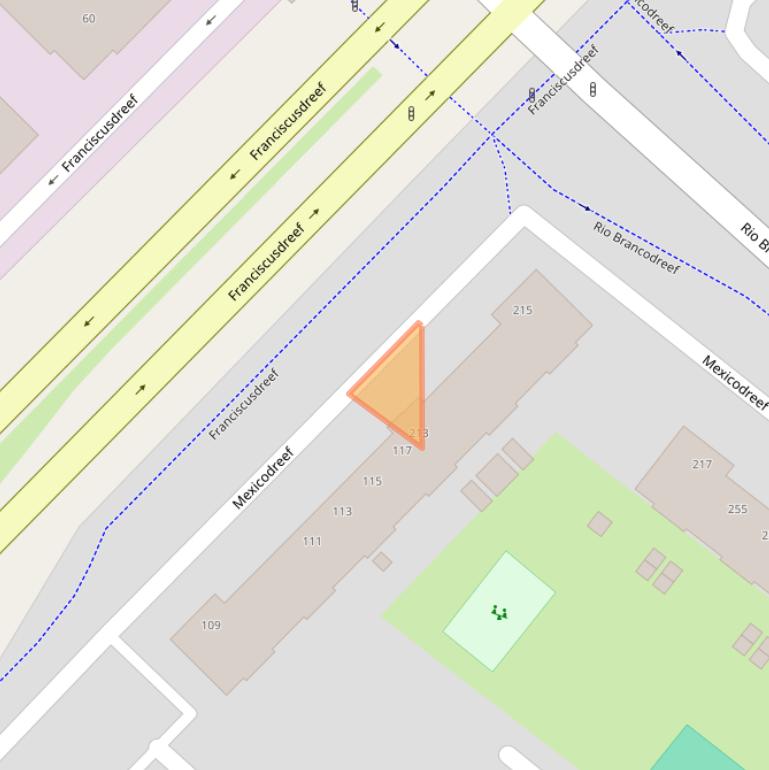 Kaart van postcodegebied 3563RL.