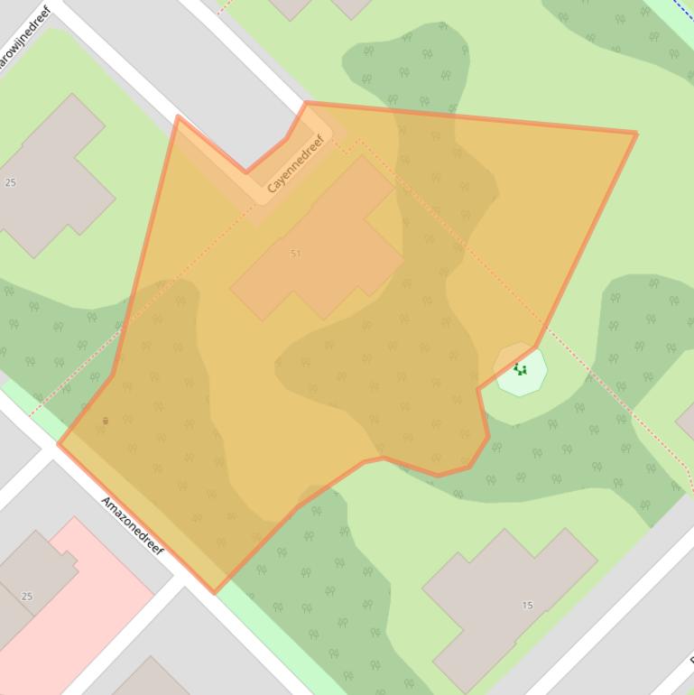 Kaart van postcodegebied 3563SC.