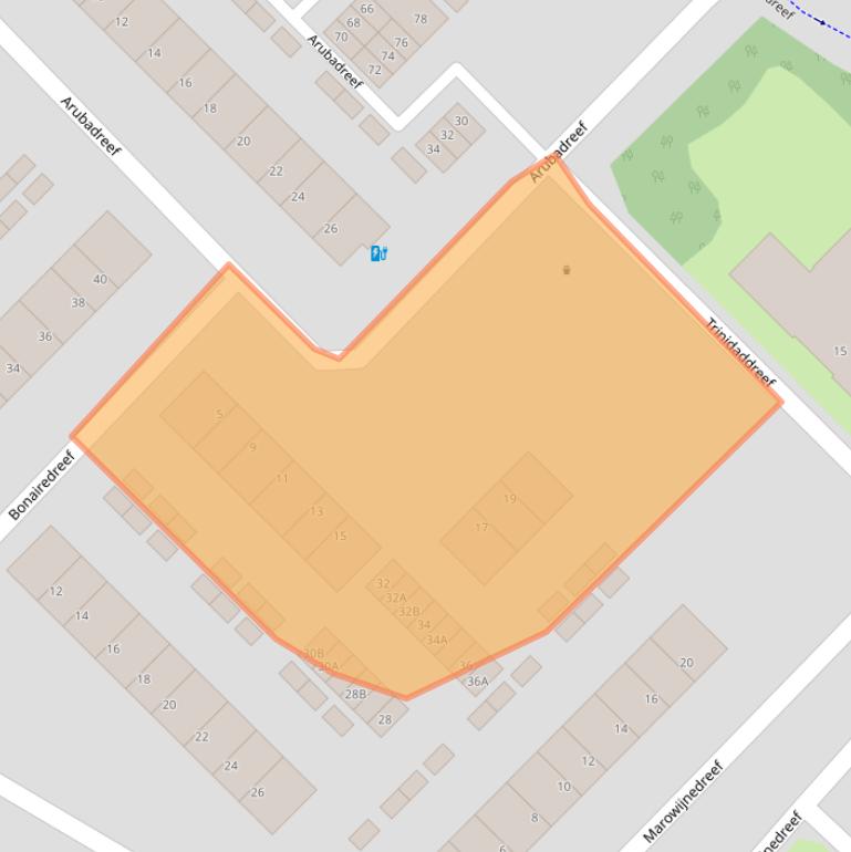 Kaart van postcodegebied 3563SK.