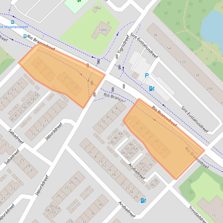 Kaart van postcodegebied 3563SM.