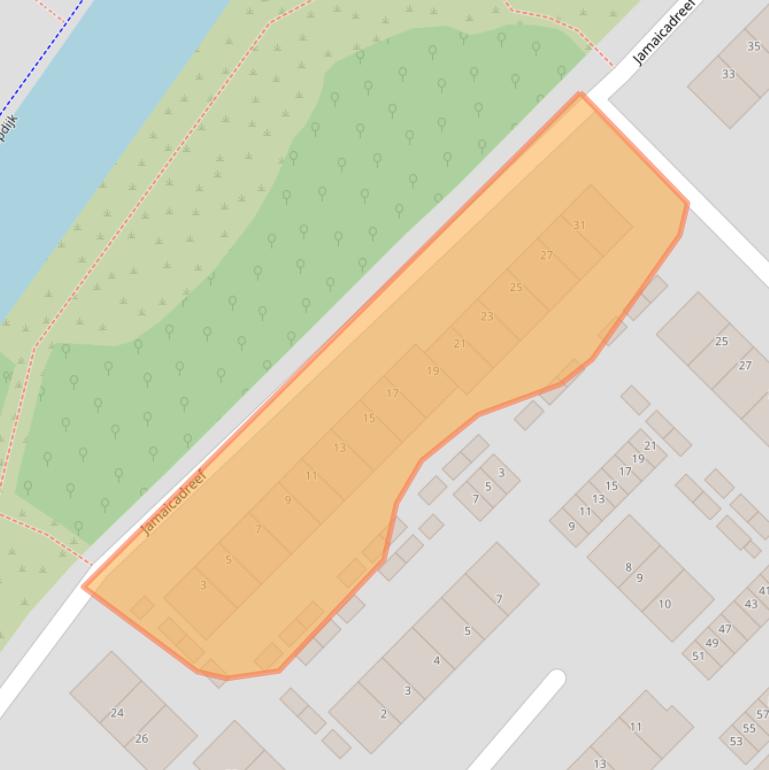 Kaart van postcodegebied 3563SN.