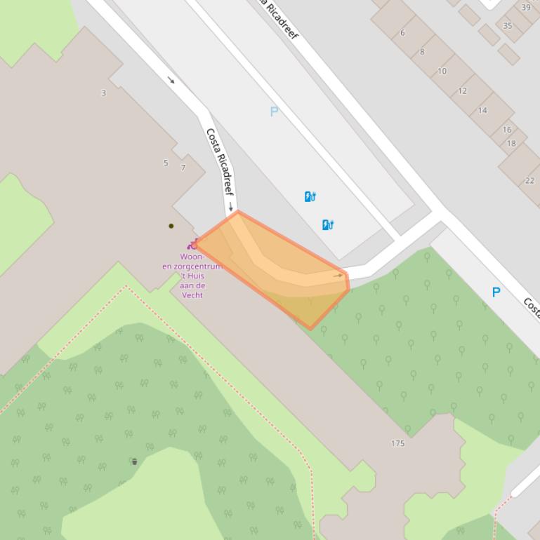 Kaart van postcodegebied 3563TB.