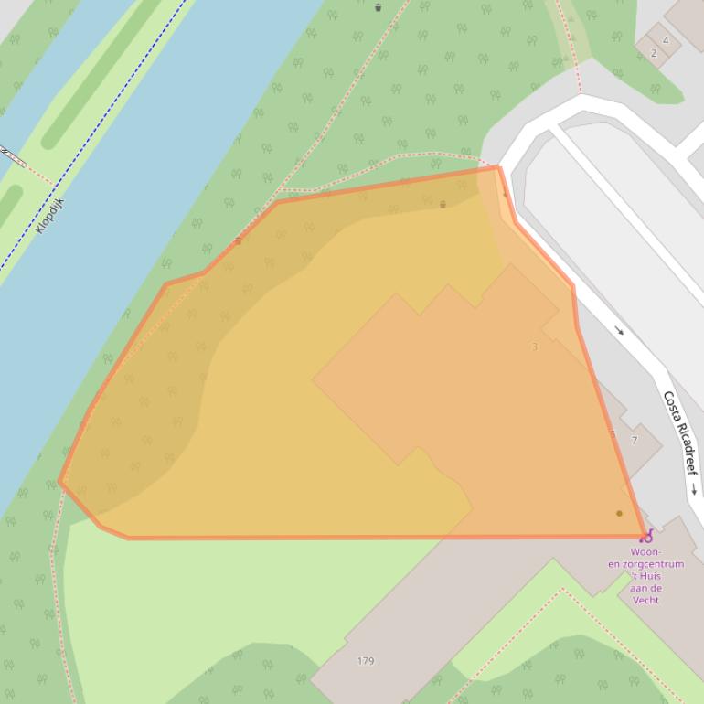 Kaart van postcodegebied 3563TD.