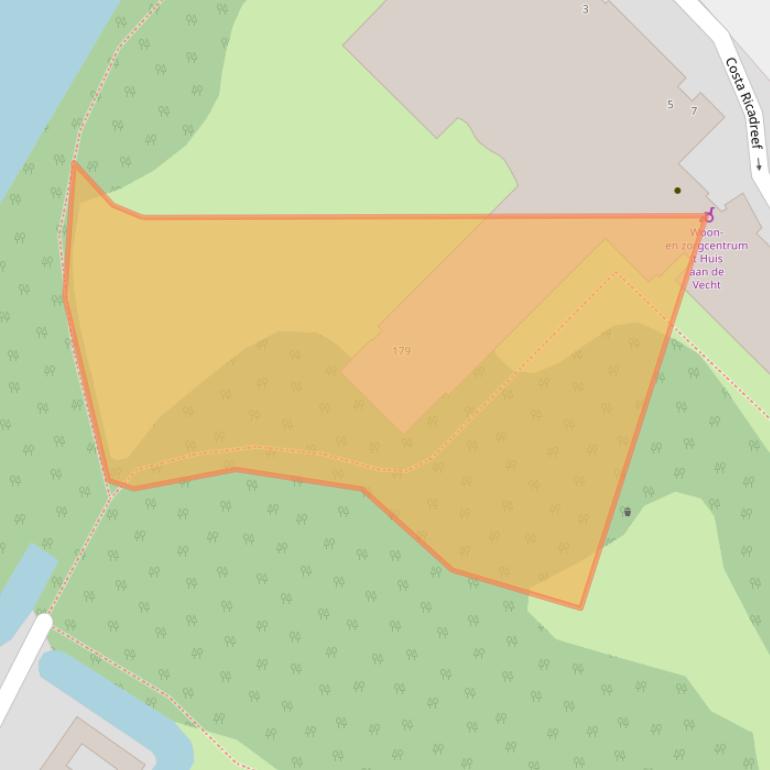 Kaart van postcodegebied 3563TE.