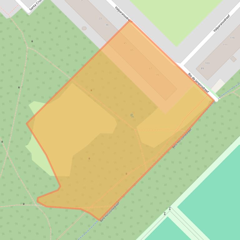 Kaart van postcodegebied 3563VL.