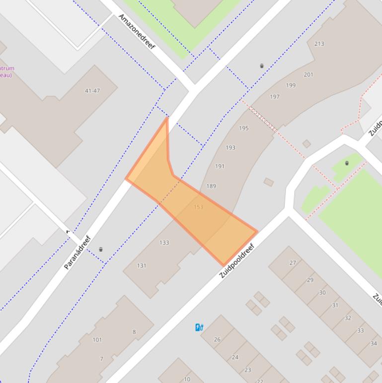 Kaart van postcodegebied 3563WH.