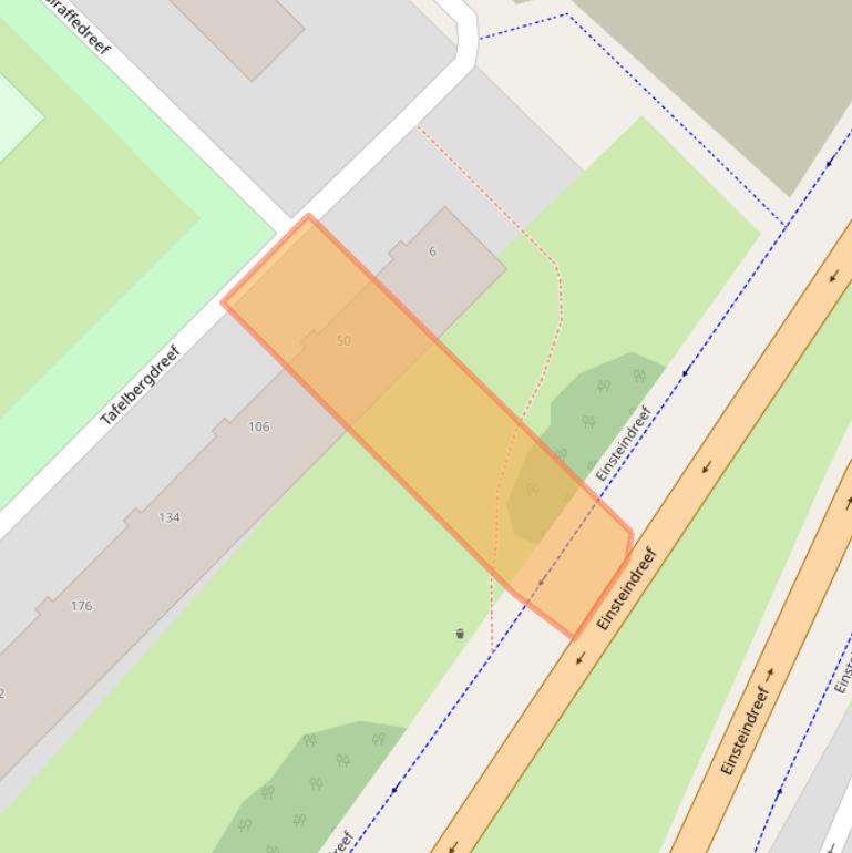 Kaart van postcodegebied 3564AB.