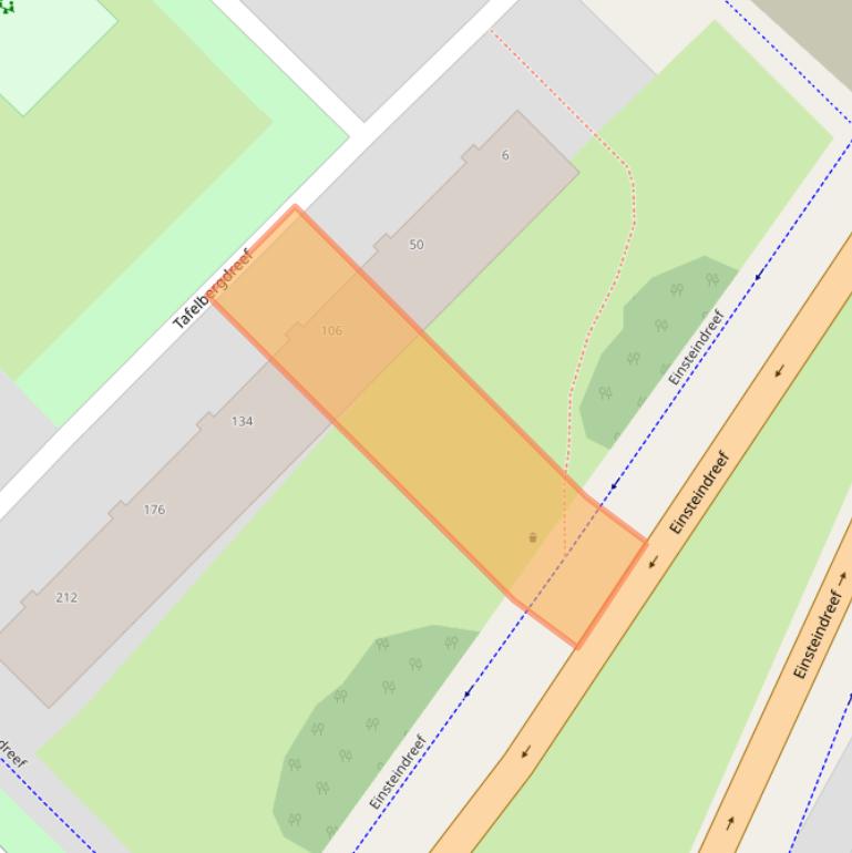 Kaart van postcodegebied 3564AC.