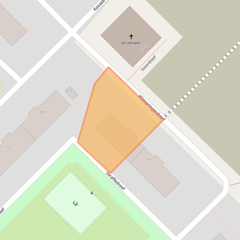 Kaart van postcodegebied 3564AH.