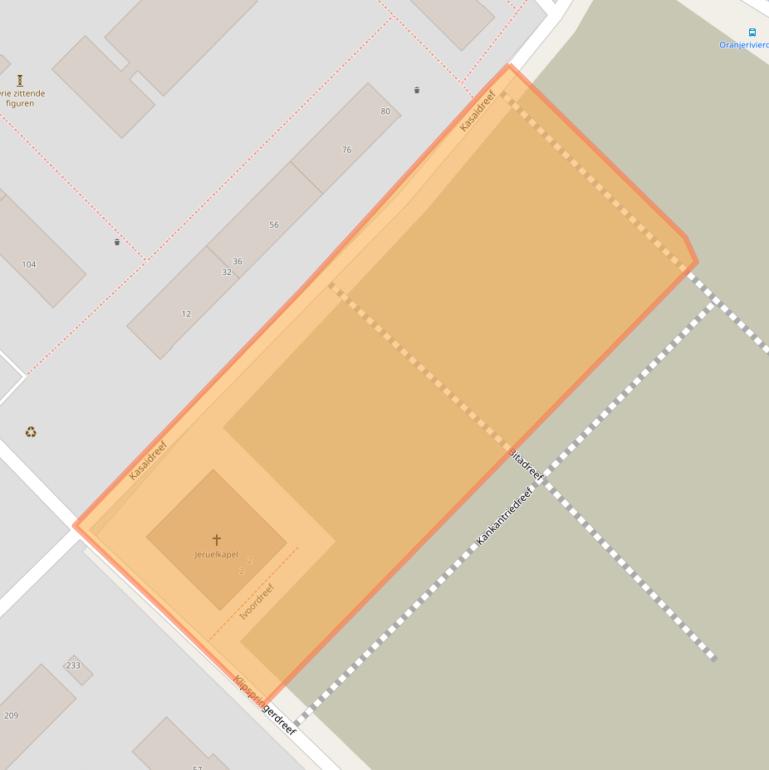 Kaart van postcodegebied 3564AK.