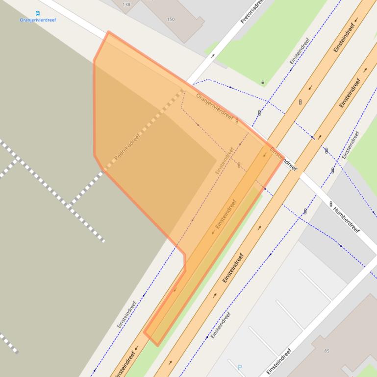 Kaart van postcodegebied 3564AR.