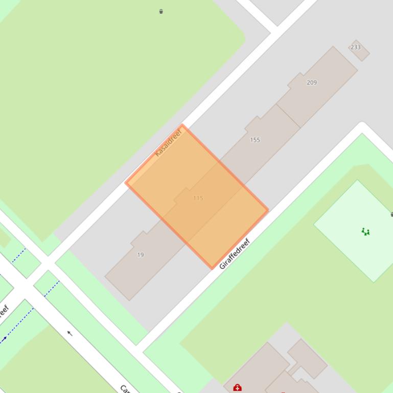 Kaart van postcodegebied 3564AT.