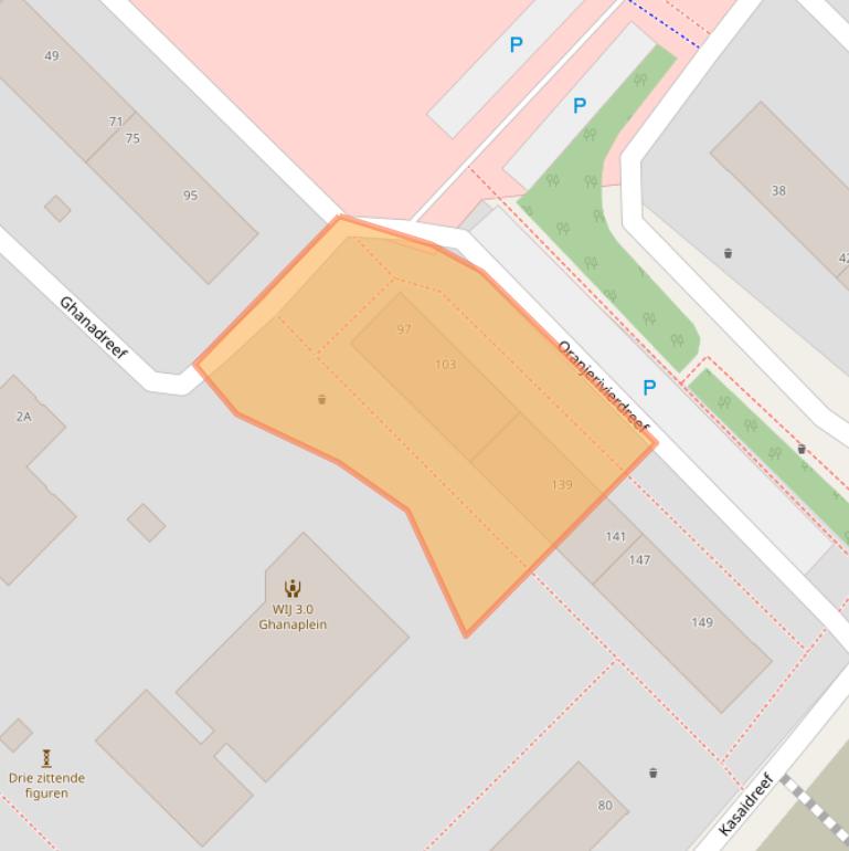 Kaart van postcodegebied 3564BC.