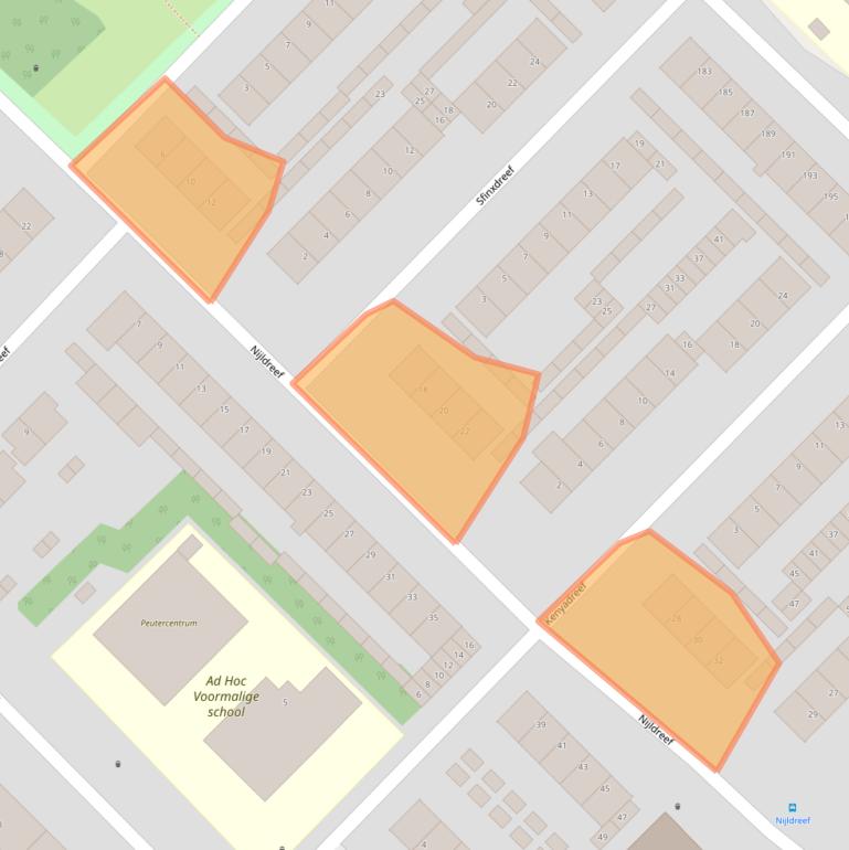 Kaart van postcodegebied 3564CS.