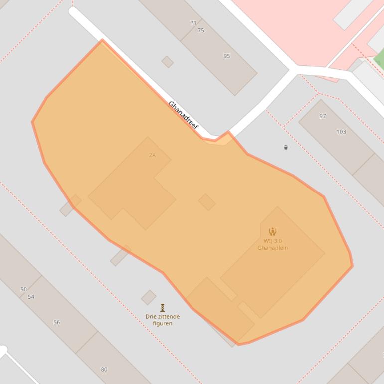 Kaart van postcodegebied 3564EK.