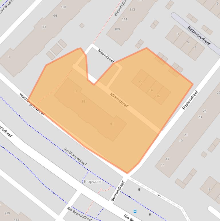 Kaart van postcodegebied 3564KA.