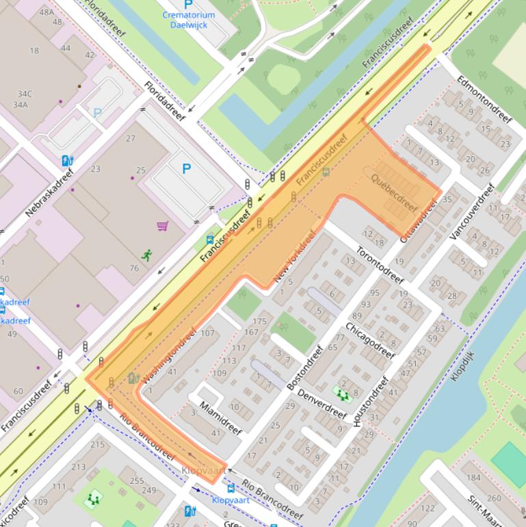 Kaart van postcodegebied 3564KT.