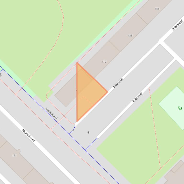 Kaart van postcodegebied 3564RC.