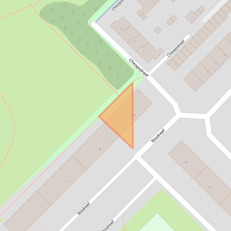 Kaart van postcodegebied 3564RJ.