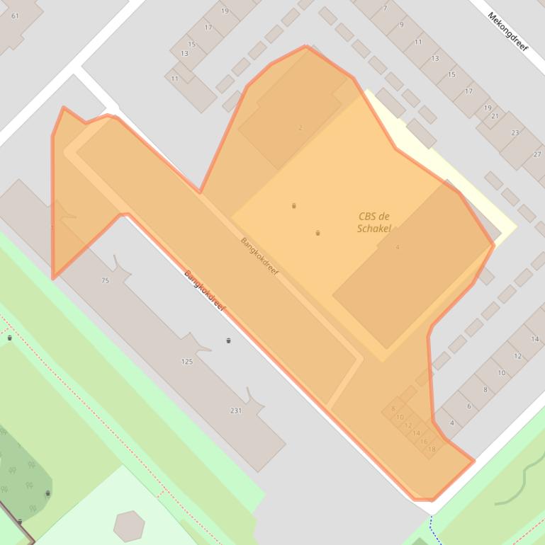 Kaart van postcodegebied 3564SC.