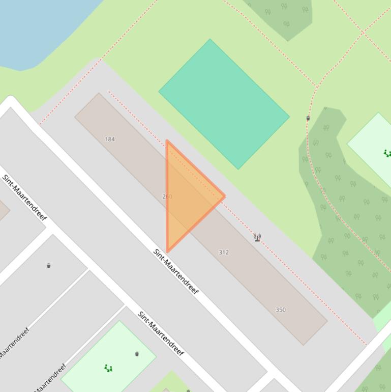 Kaart van postcodegebied 3564TH.