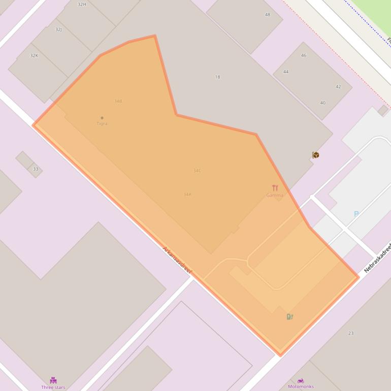 Kaart van postcodegebied 3565AS.