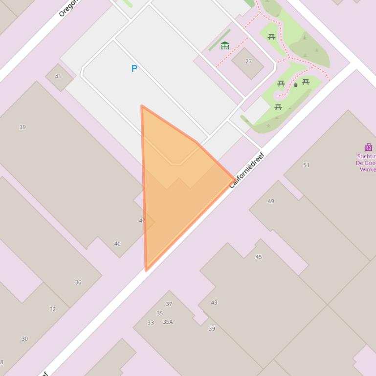 Kaart van postcodegebied 3565BN.