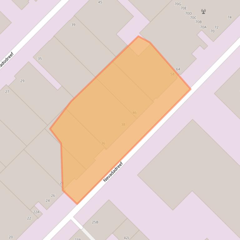 Kaart van postcodegebied 3565CC.