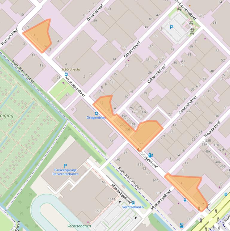 Kaart van postcodegebied 3565CG.