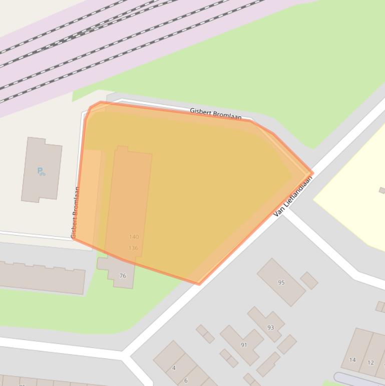 Kaart van postcodegebied 3571AH.