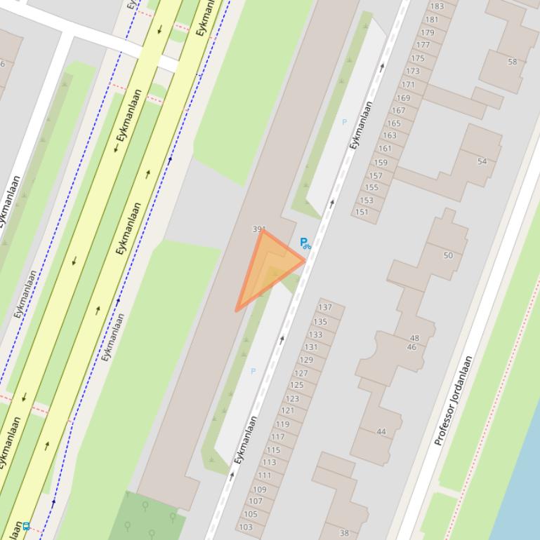 Kaart van postcodegebied 3571JP.