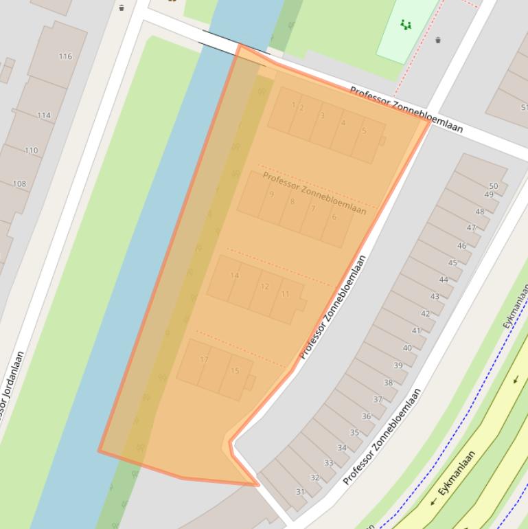 Kaart van postcodegebied 3571KP.