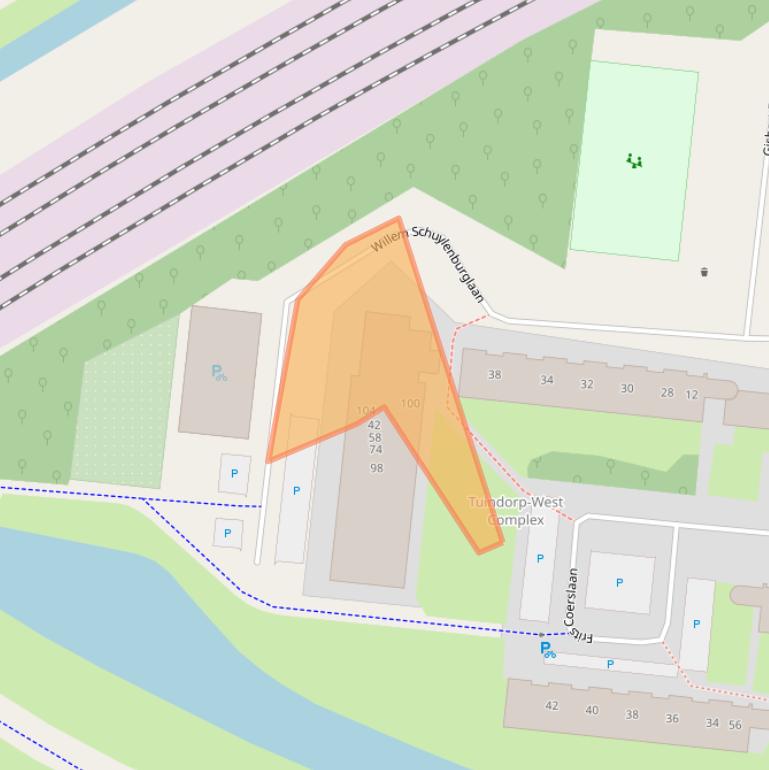 Kaart van postcodegebied 3571SM.